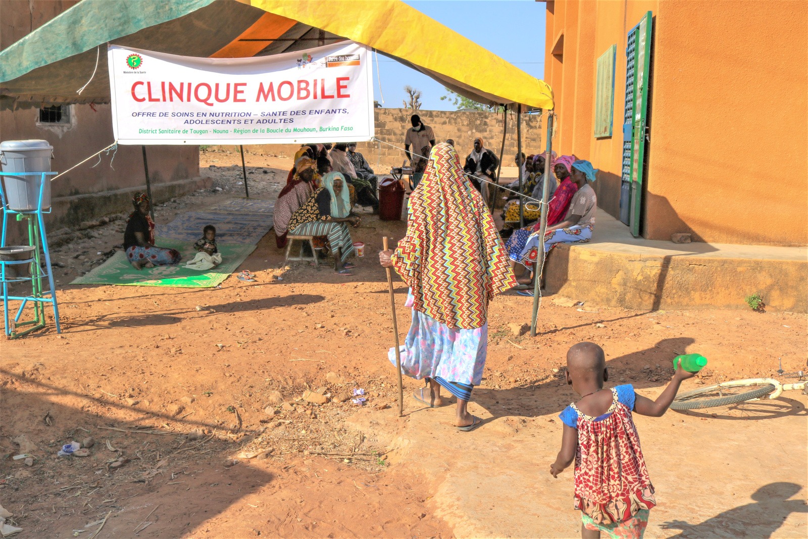 Mobile clinic in Burkina Faso, from the GHF image collection